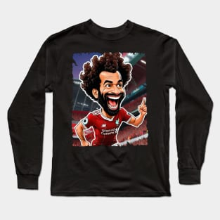 MOHAMED SALAH MERCH VTG Long Sleeve T-Shirt